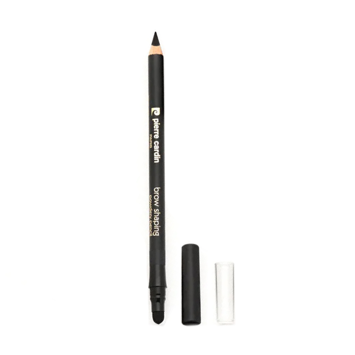 Олівець для брів Pierre Cardin Brow Shaping Powdery Pencil з щіточкою 321 Cool Soft Black to Grey, 5 г